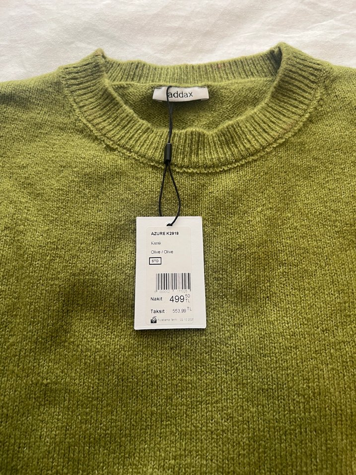 Addax Örgü Kadın Kazak - Görsel 3