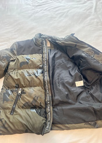 Kamuflajlı Erkek Mont - Görsel 4