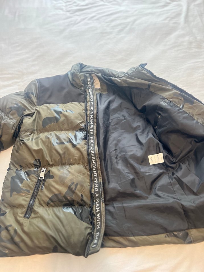 Kamuflajlı Erkek Mont - Görsel 4