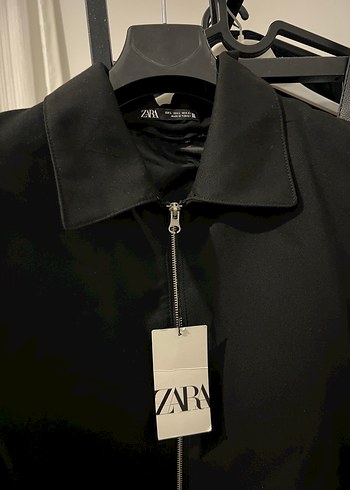 Siyah Fermuarlı Erkek Ceket - Görsel 2