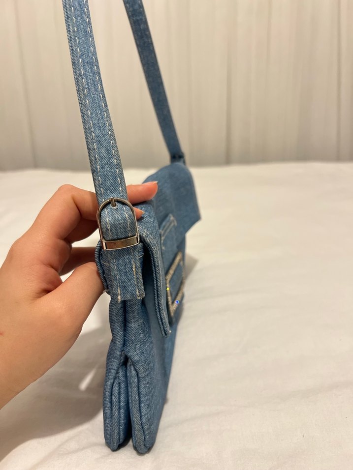 Mavi Denim Kadın Omuz Çantası - Görsel 4