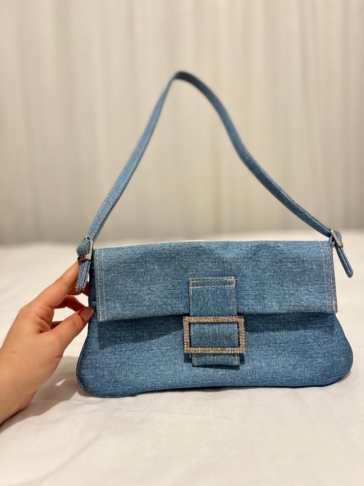 Mavi Denim Kadın Omuz Çantası - Görsel 5