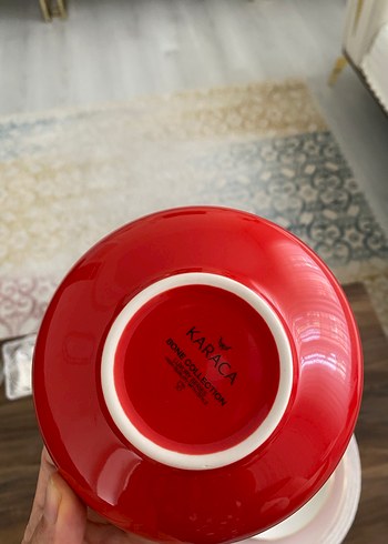 Pastel Pembe Yemek Tabağı ve Kasesi Seti - Görsel 3