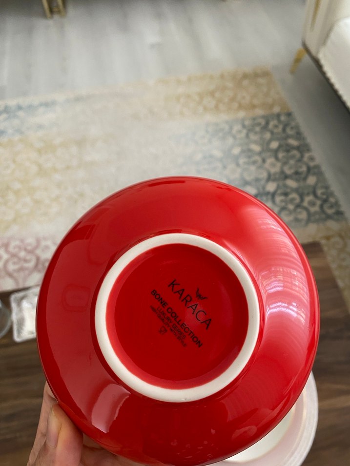 Pastel Pembe Yemek Tabağı ve Kasesi Seti - Görsel 3