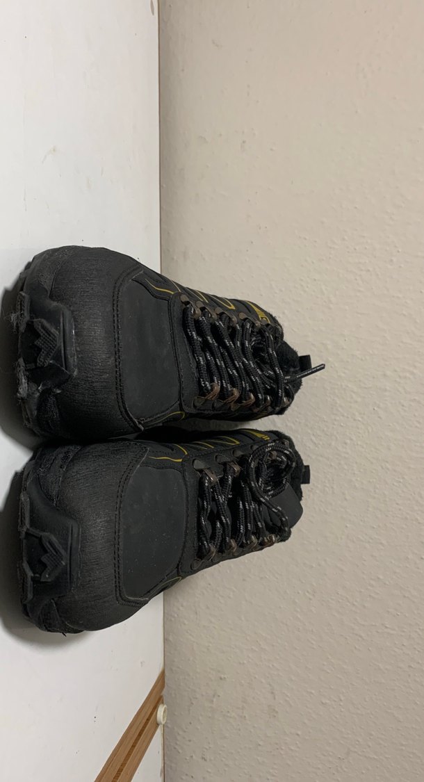 Sarı Desenli Erkek Outdoor Ayakkabısı Velcro - Görsel 3