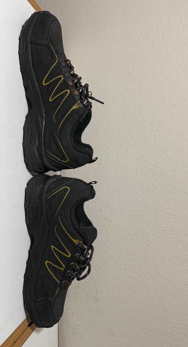Sarı Desenli Erkek Outdoor Ayakkabısı Velcro - Görsel 2