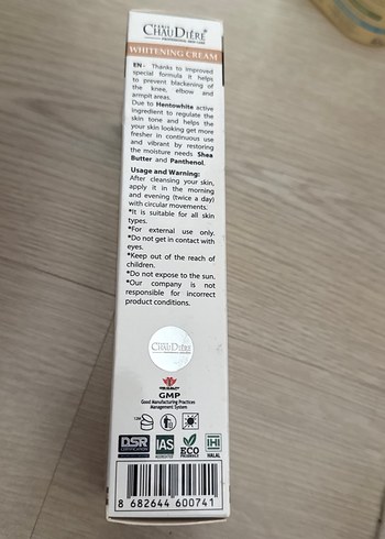 Chaudier Beyazlatıcı Krem 150 ml - Görsel 3