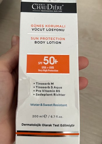 Chaudière SPF 50+ Güneş Koruyucu Vücut Losyonu - Görsel 2