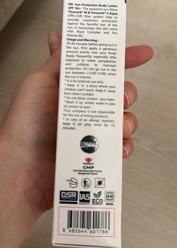 Chaudière SPF 50+ Güneş Koruyucu Vücut Losyonu - Görsel 3