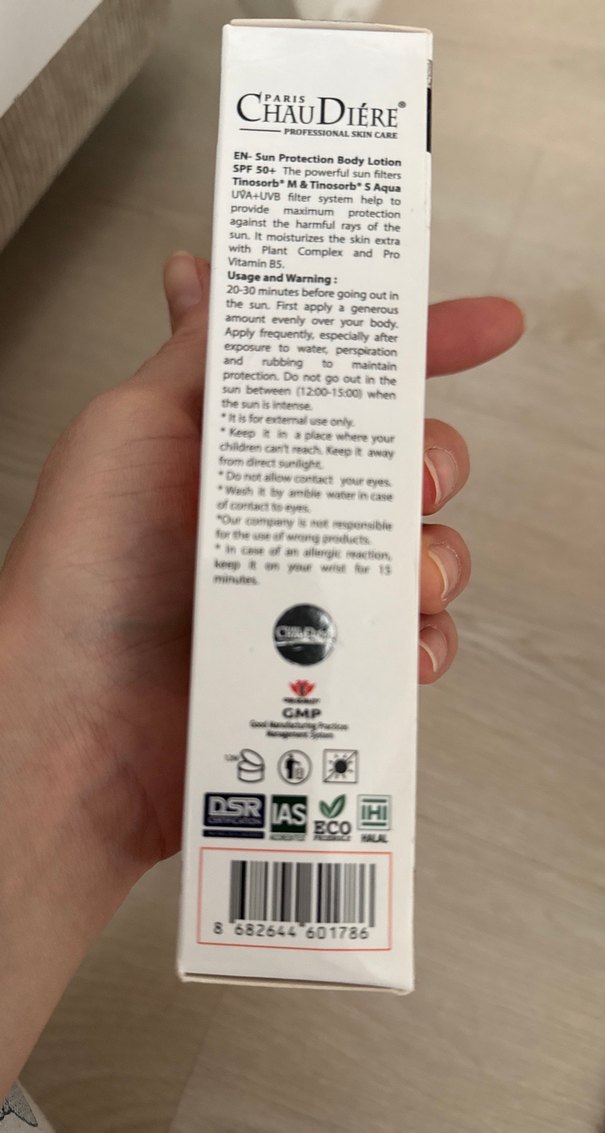 Chaudière SPF 50+ Güneş Koruyucu Vücut Losyonu - Görsel 3