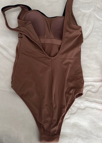 Kahverengi Basic Kadın Mayo - Görsel 2