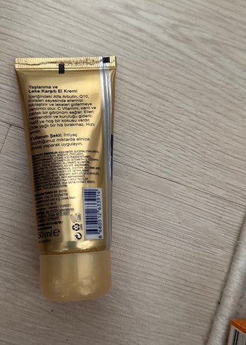 Bioder Q10 Altın Renkli El Kremi - Görsel 2