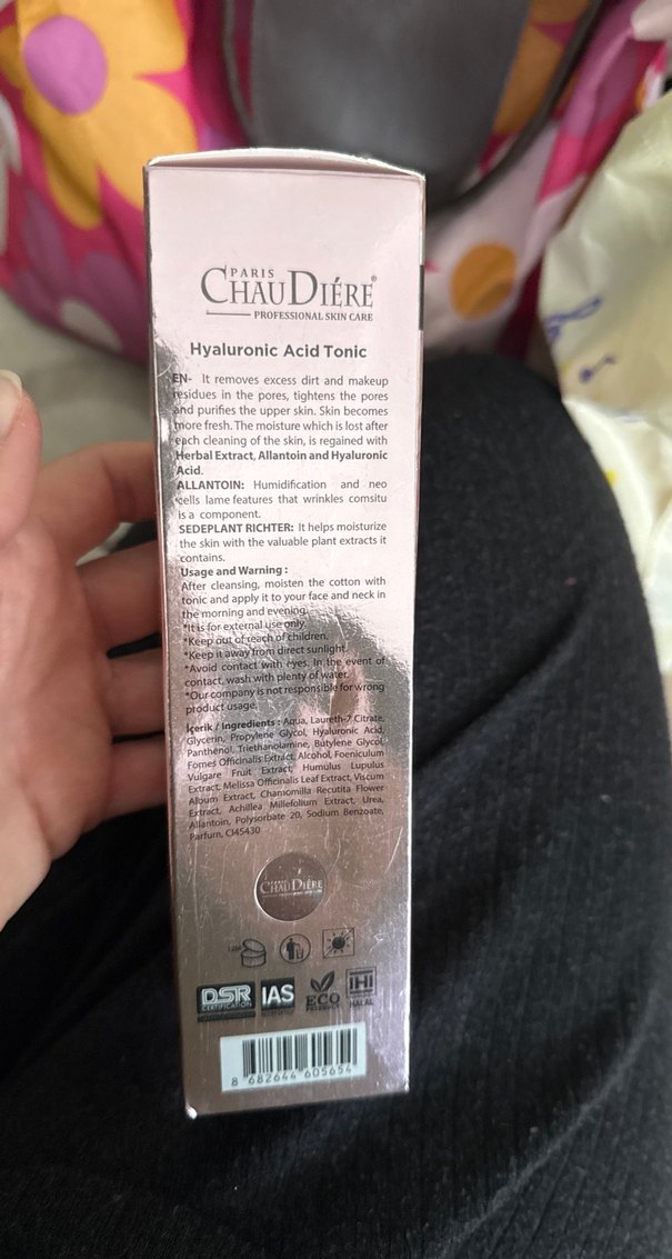 Chaudier Hyaluronik Asitli Tonik 200ml - Görsel 3