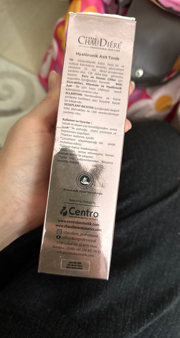 Chaudier Hyaluronik Asitli Tonik 200ml - Görsel 5