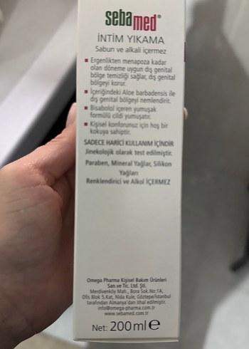 Sebamed Hassas İntim Yıkama pH 3.8 - Görsel 2
