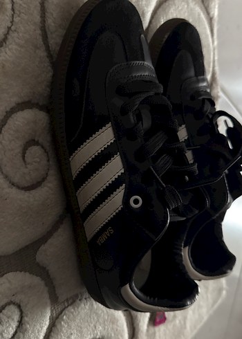 Siyah Kadın Spor Ayakkabı, Tokalı, Düz Taban - Görsel 2