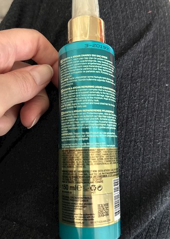 Bioxcin Keratin & Argan Sıvı Saç Kremi - Görsel 2