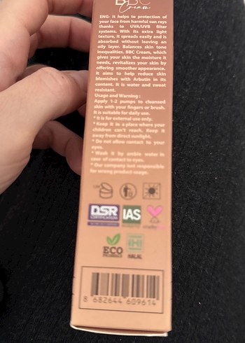 Paris Chaudière SPF50 BB Krem 30 ml - Açık Bej - Görsel 2