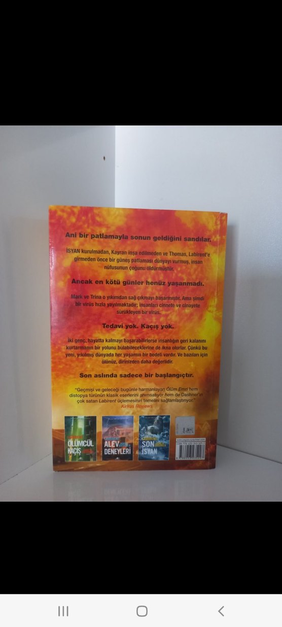 Labirent Ölüm Emri - James Dashner - Görsel 2