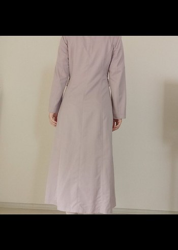 Bej Uzun Kadın Pardösü - Görsel 5