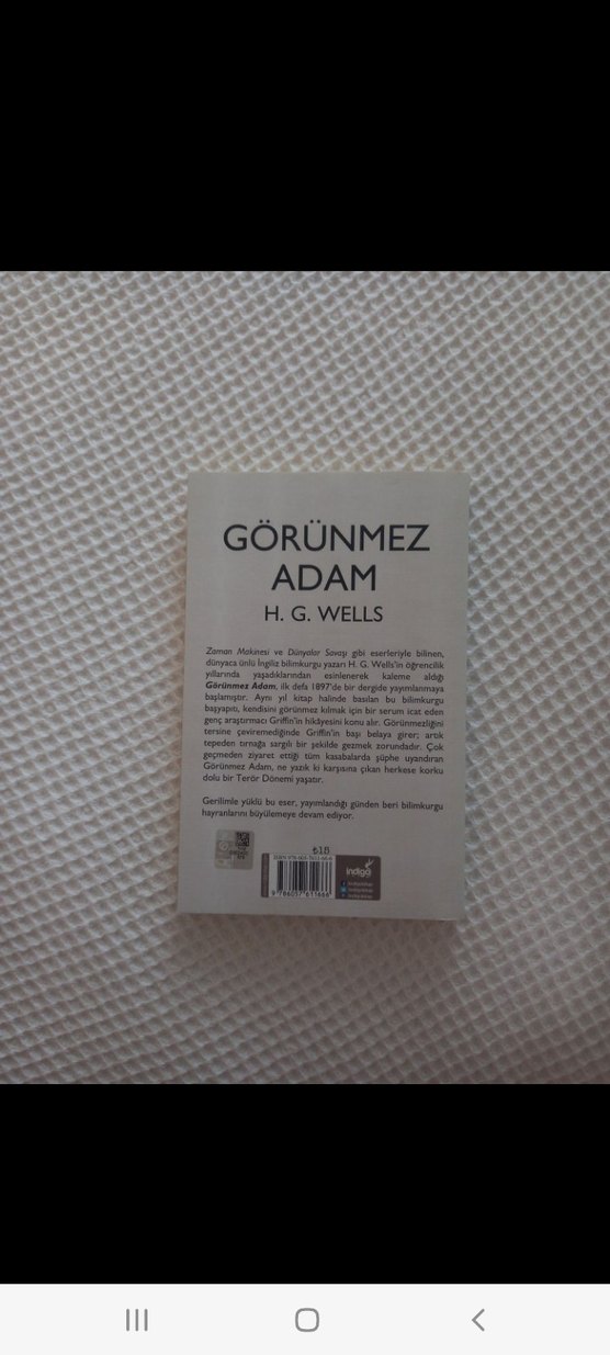 Görünmez Adam - H.G. Wells - Görsel 2