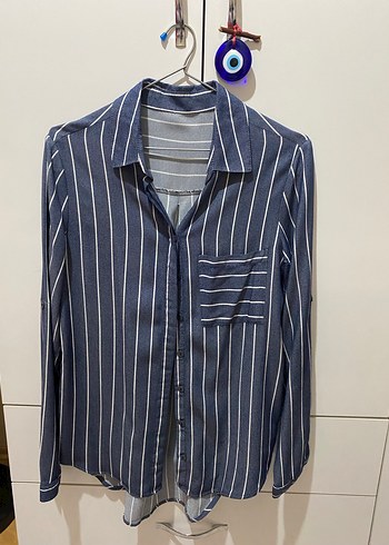 Lacivert Gömlek - Görsel 2