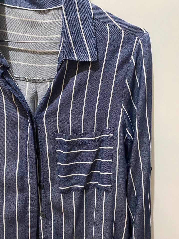 Lacivert Gömlek - Görsel 3