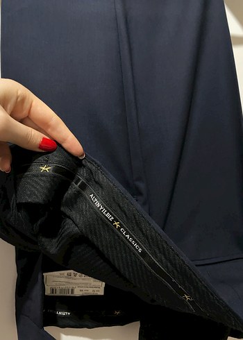 Lacivert Erkek Ofis Takım Elbise Takım - Görsel 9