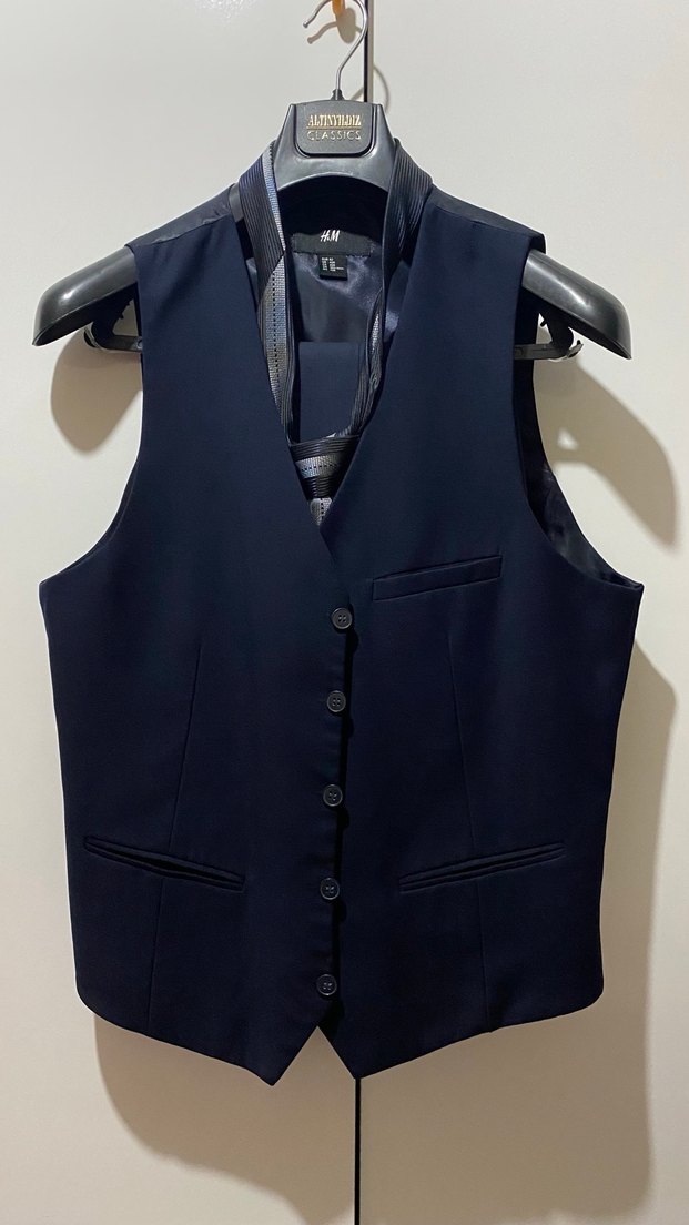 Lacivert Erkek Ofis Takım Elbise Takım - Görsel 5