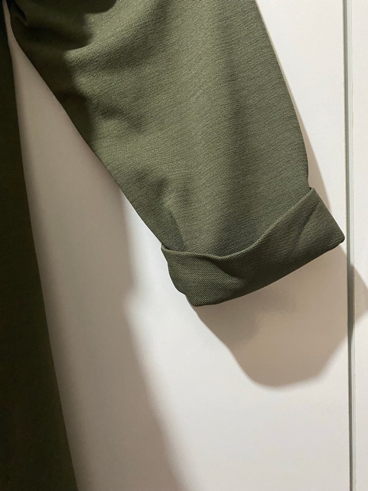 Kadın Haki Midi Ceket - Görsel 3