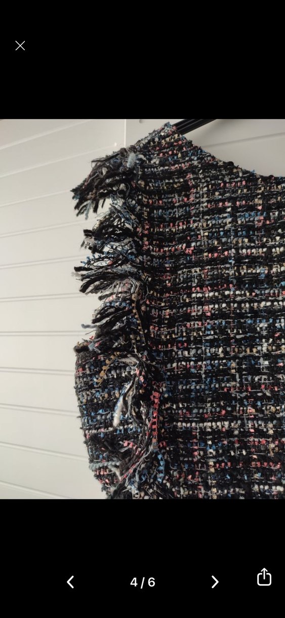 Zara Püsküllü Midi Kadın Elbise - Görsel 3