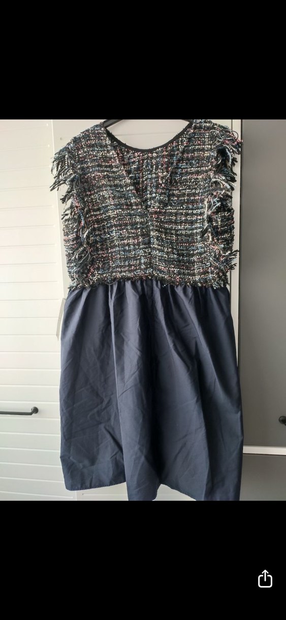 Zara Püsküllü Midi Kadın Elbise - Görsel 4