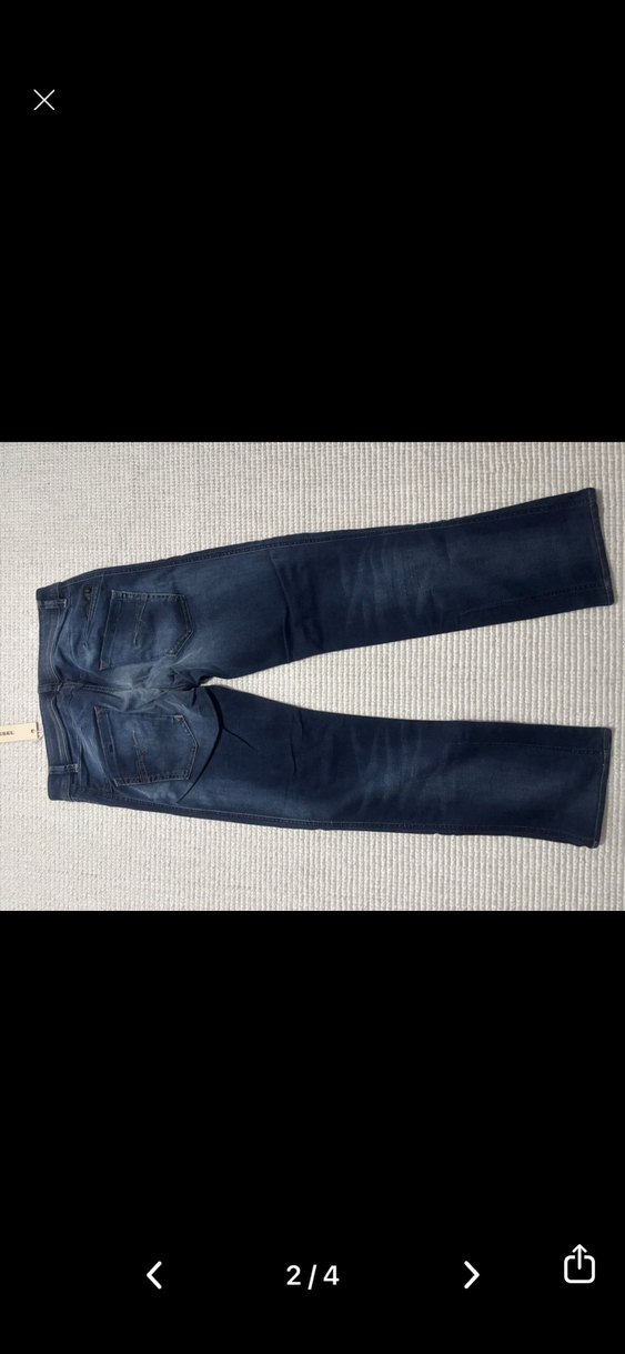 Diesel Erkek Lacivert Kot Pantolon - Görsel 2