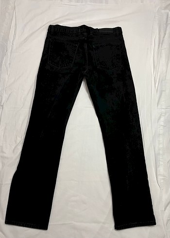 Erkek Siyah Regular Fit Denim Pantolon - Görsel 2
