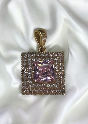 Yüksek İşçilikli Otantik Gümüş Kolye Ucu - Görsel 2