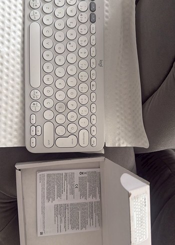 Logitech Beyaz Kablosuz Klavye K380S - Görsel 3