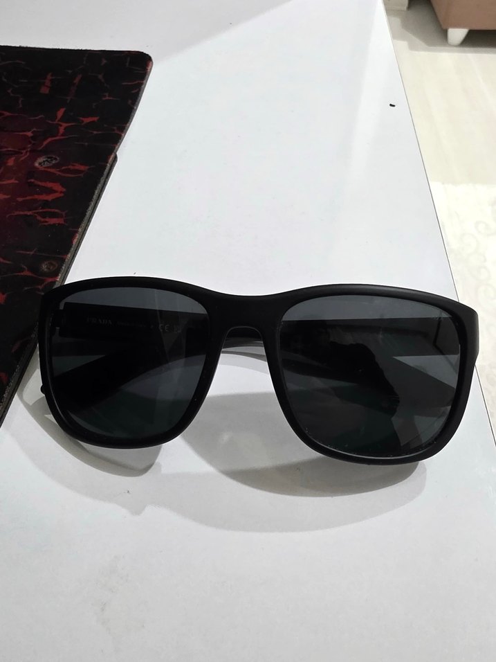 Prada Siyah Erkek Güneş Gözlüğü - Görsel 2