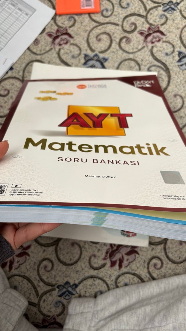 AYT Matematik Soru Bankası - ÜçDörtBeş - Görsel 2