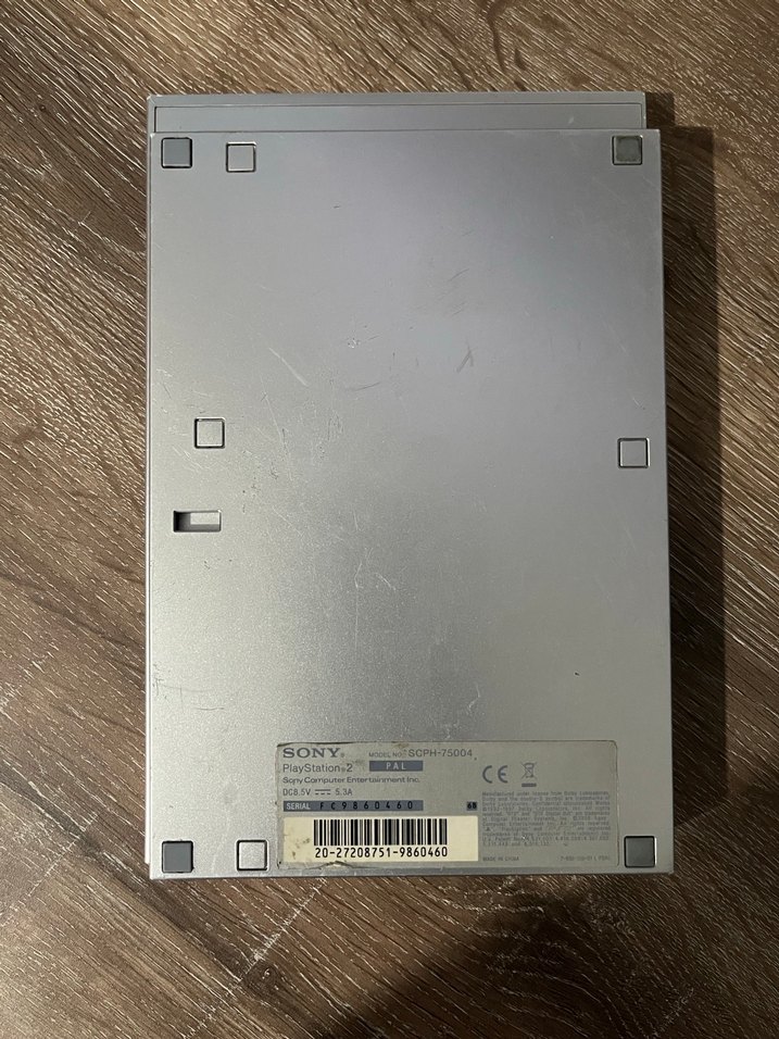 PlayStation 2 SCPH-75004 gümüş - Görsel 2