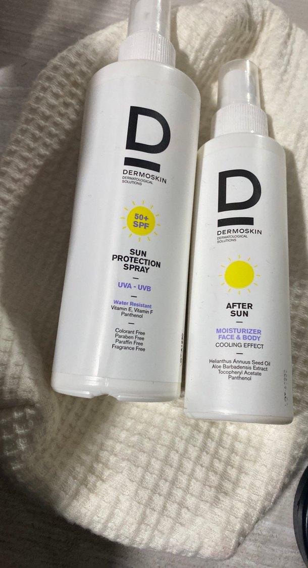Dermoskin SPF 50+ Güneş Koruyucu Sprey ve Sonrası Nemlendirici - Görsel 2