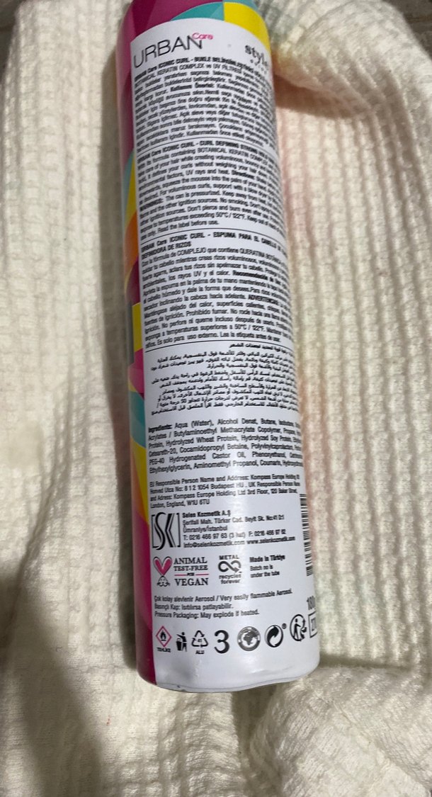 Urban Style Iconic Curl Saç Köpüğü - Görsel 3