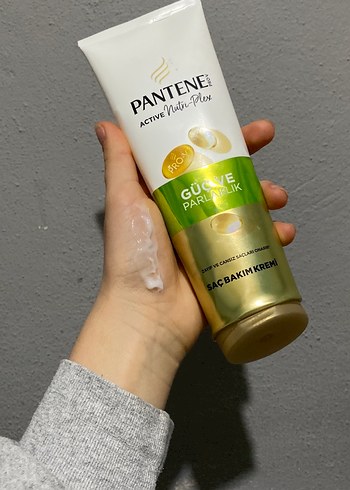 Pantene Güç ve Parlaklık Saç Bakım Kremi - Görsel 6