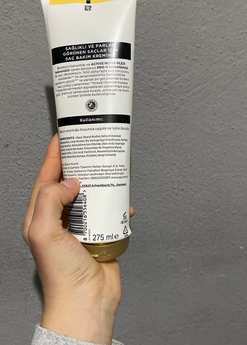 Pantene Güç ve Parlaklık Saç Bakım Kremi - Görsel 5