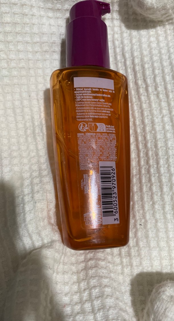 L'Oreal Elseve Keratin İçerikli Saç Serumu - Görsel 4