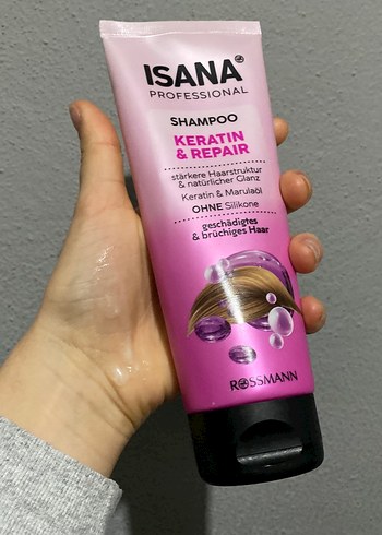 Isana Keratin & Onarım Şampuanı - Görsel 6