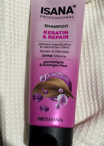 Isana Keratin & Onarım Şampuanı - Görsel 3