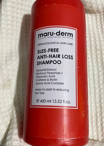 SLES İçermeyen Saç Dökülmesine Karşı Şampuan 400 ml - Görsel 2