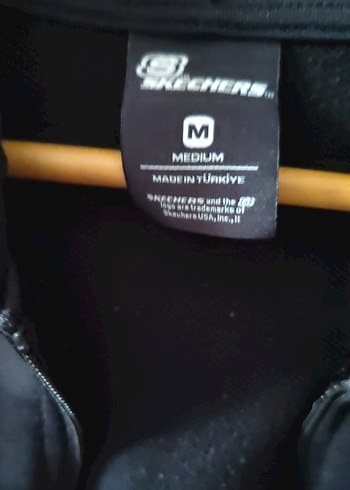 Orijinal skechers kapüşonlu medium erkek ceketi - Görsel 4