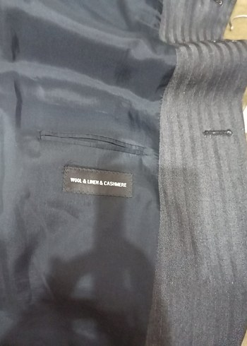 Network Düğmeli Siyah Erkek Takım Ceketi - Görsel 4