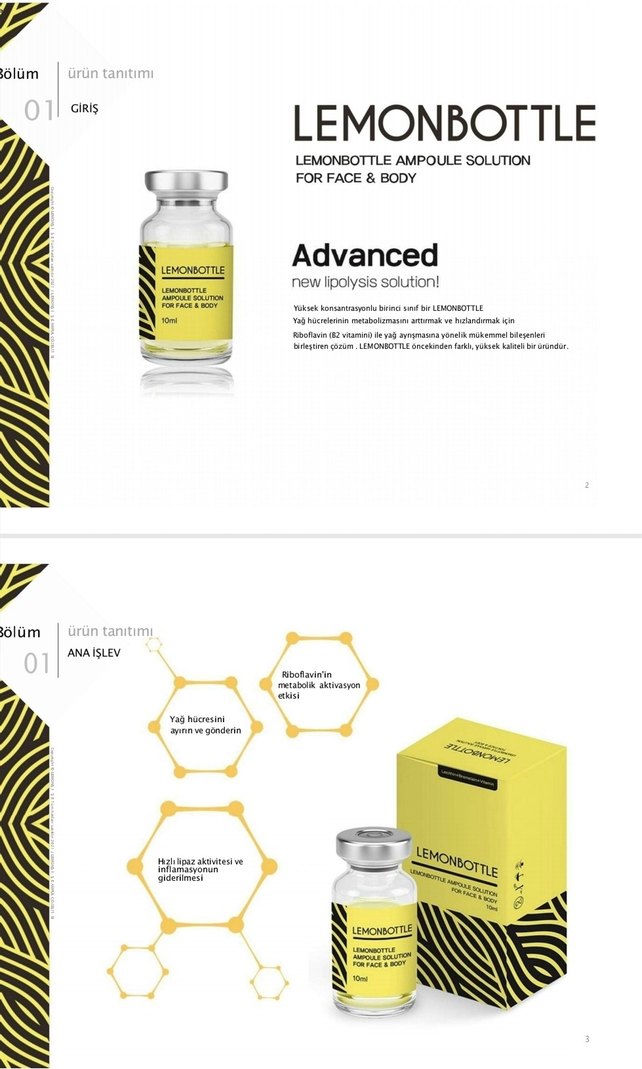 Lemon Bottle yağ yakıcı Solüsyon - Görsel 5